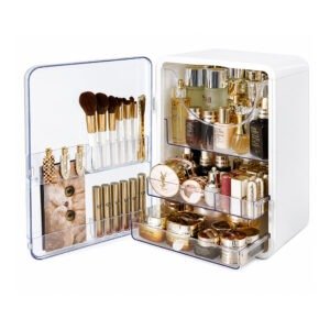 Cosmetic Storage Cabinet White