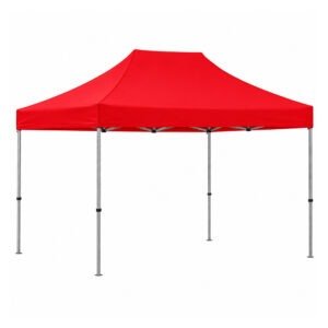 Folding Tent Red [ 3 x 4 x 2m ]