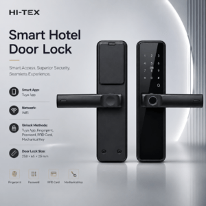 Smart Door Lock Black