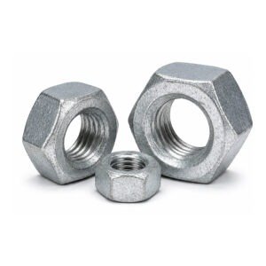 G.I. Hex Nut Silver صاموله فضي