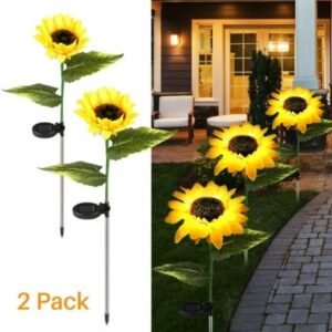 Sunflower Outdoor Solar Lights