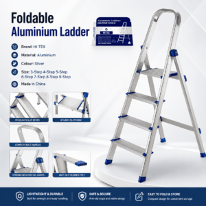HI-TEX Foldable Aluminium Ladder