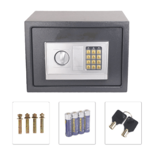 Safe Box Off-Black  [ 20x31x20CM ]