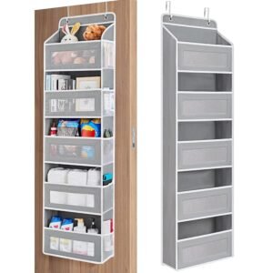 Shelf Hanging Door Organizer with 5 Large Capacity Pockets
