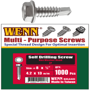 SDS Zinc Hex Washer Head [ Taiwan ]