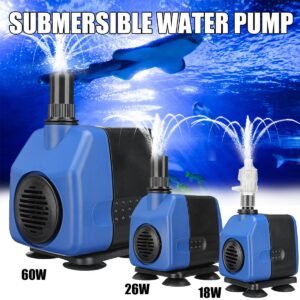 Submersible Water Pump Aquarium Fish Pond Tank Fountains with Suction Cup
