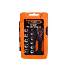 Dual Size Ratchet Set [ 22-Pcs ]
