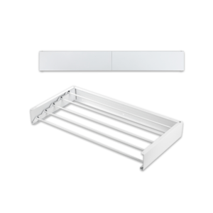Bathroom Towel Rack 80-CM White