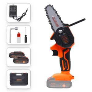 Cordless Mini Chain Saw Hi Tex