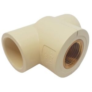 CPVC TEE WITH BRASS 3/4″ x 3/4″ x 1/2″