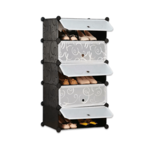 Storage organizer Rack Black  [ 5-Layer ]
