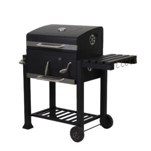Charcoal BBQ Grill with Large Grilling Surface