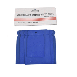 Scraper Set 4 pcs Plastic