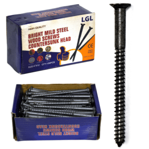 Wood Screw 4" x 12  برغى خشب