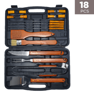 18Pcs Stainless Steel BBQ Tool Set