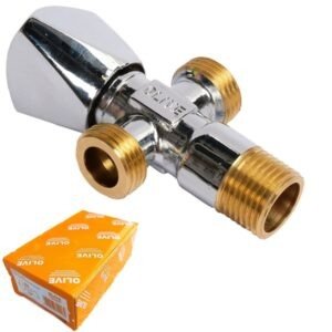 Angle Valve Olive Double open