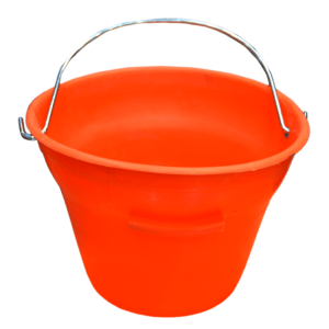 Rubber Bucket Orange