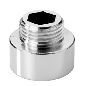 Chrome Converter  1/2" x 3/4"