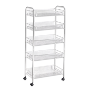 Rack Utility White 5-Layer