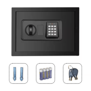 Safe Box Black [ 20x31x20CM ]
