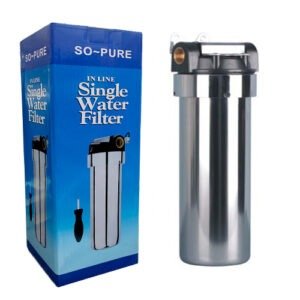 Water Filter S/S 10A Blue Box