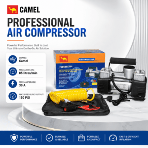 Air Compressor 2 Cylinder Camal    مضخة الهواء