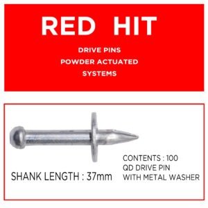 Red Hit Nails NK-37
