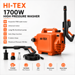 Pressure Washer 1700-W [ 140-Bar ]